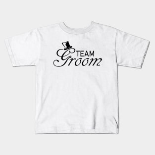 Team Groom Wedding Accessories Kids T-Shirt